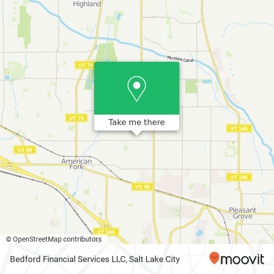 Bedford Financial Services LLC map
