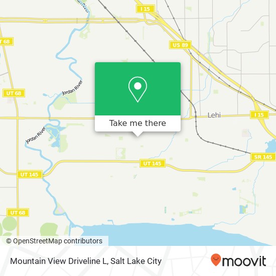 Mapa de Mountain View Driveline L