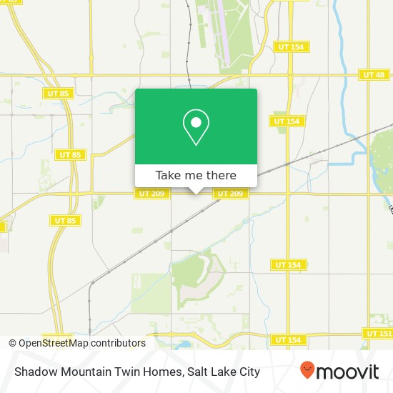 Shadow Mountain Twin Homes map