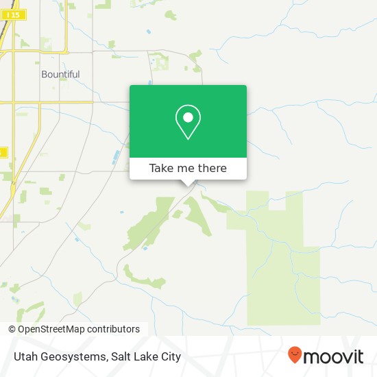 Utah Geosystems map