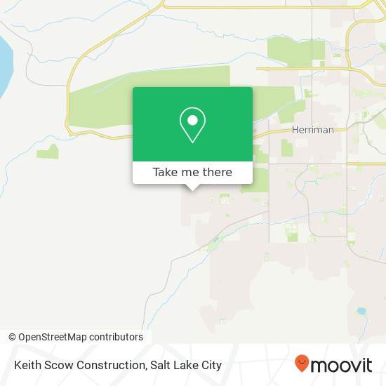 Keith Scow Construction map