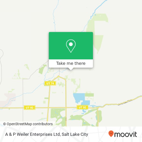 A & P Weiler Enterprises Ltd map