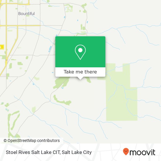 Mapa de Stoel Rives Salt Lake CIT