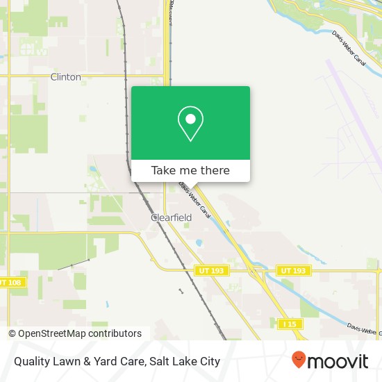 Quality Lawn & Yard Care map