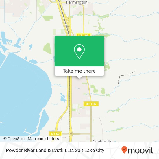 Powder River Land & Lvstk LLC map