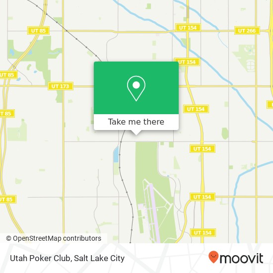 Utah Poker Club map