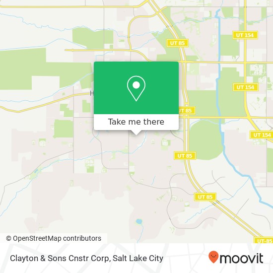 Clayton & Sons Cnstr Corp map