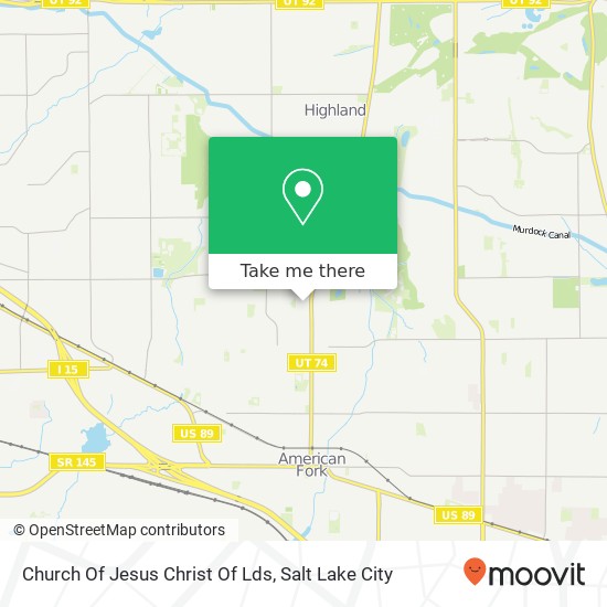 Church Of Jesus Christ Of Lds map