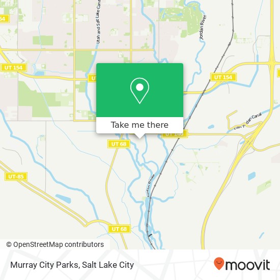 Murray City Parks map