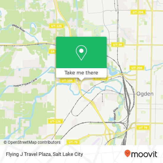 Mapa de Flying J Travel Plaza