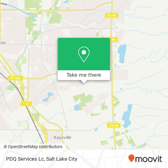PDQ Services Lc map
