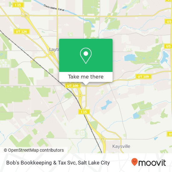 Mapa de Bob's Bookkeeping & Tax Svc