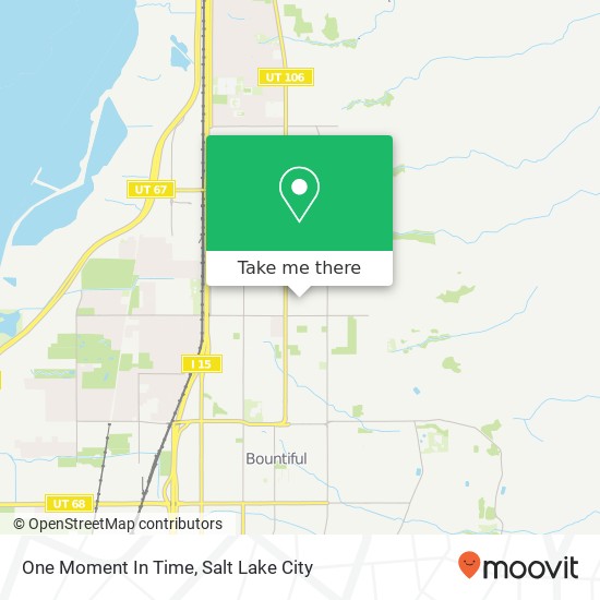 One Moment In Time map