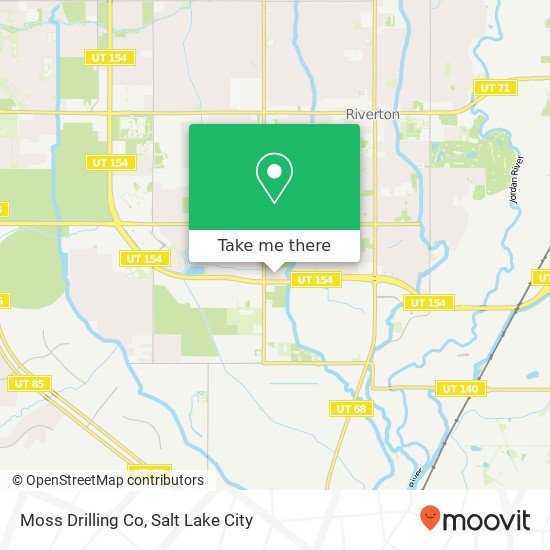 Moss Drilling Co map