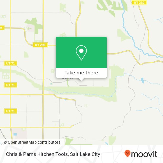 Chris & Pams Kitchen Tools map