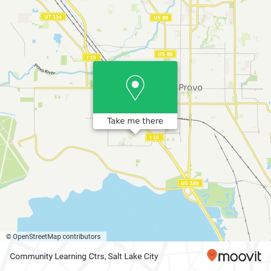 Community Learning Ctrs map