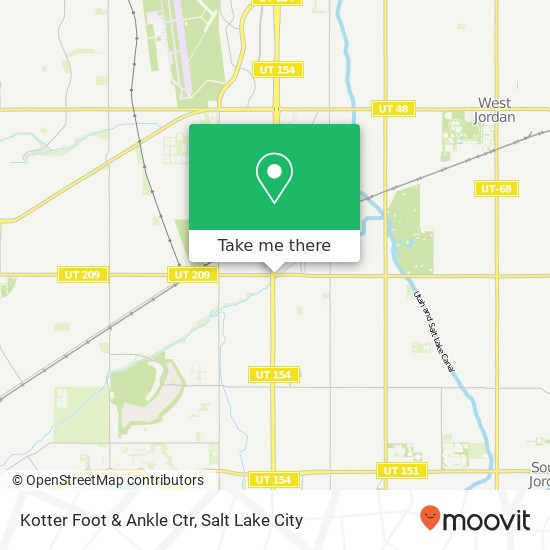 Kotter Foot & Ankle Ctr map