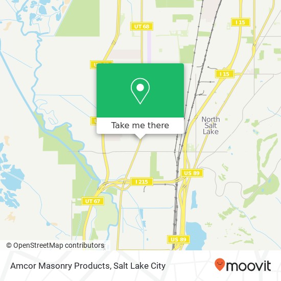 Amcor Masonry Products map