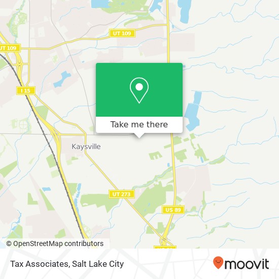 Tax Associates map