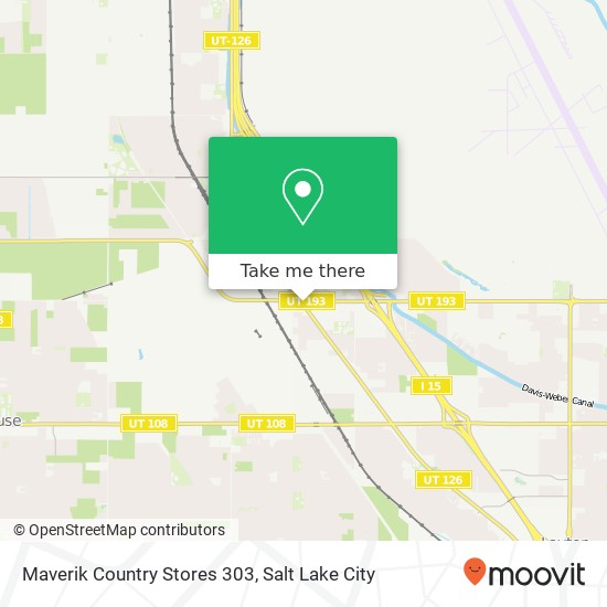 Maverik Country Stores 303 map