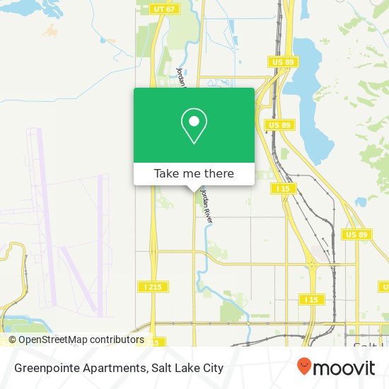 Mapa de Greenpointe Apartments