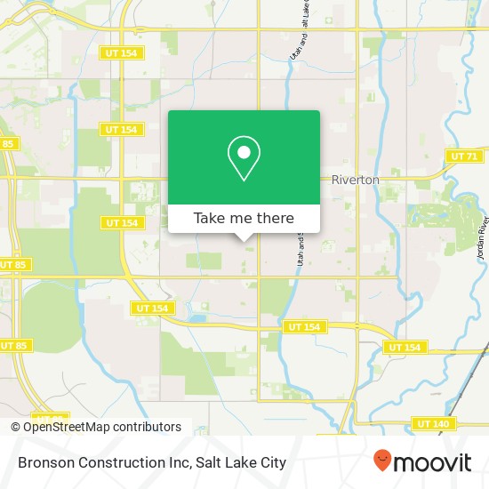 Bronson Construction Inc map