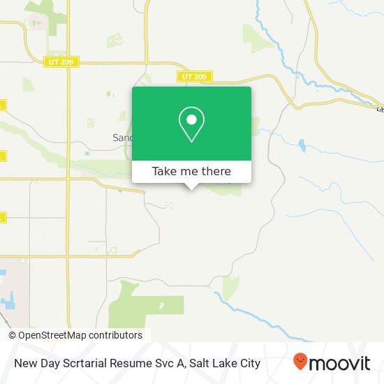 New Day Scrtarial Resume Svc A map