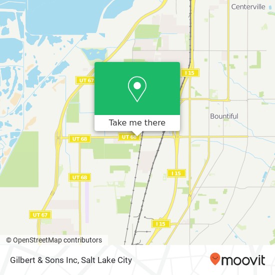 Gilbert & Sons Inc map