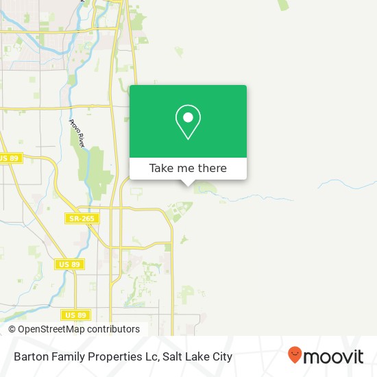 Mapa de Barton Family Properties Lc