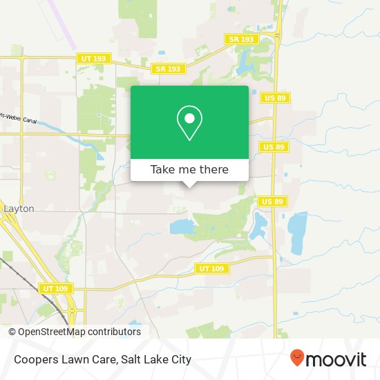 Coopers Lawn Care map