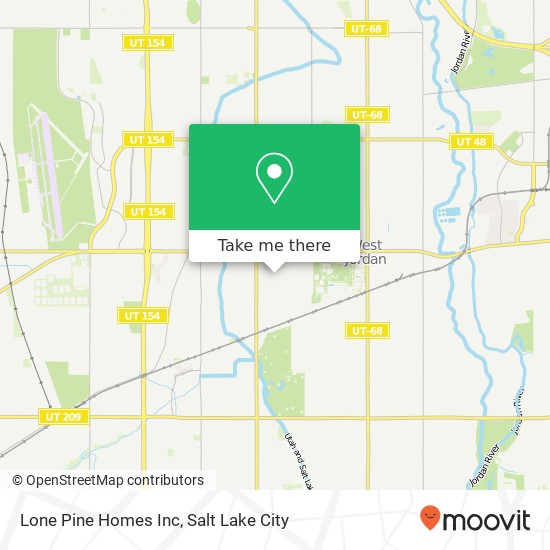 Mapa de Lone Pine Homes Inc