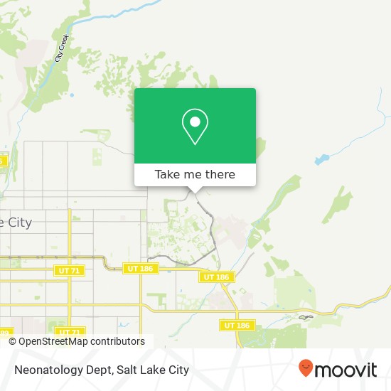 Neonatology Dept map