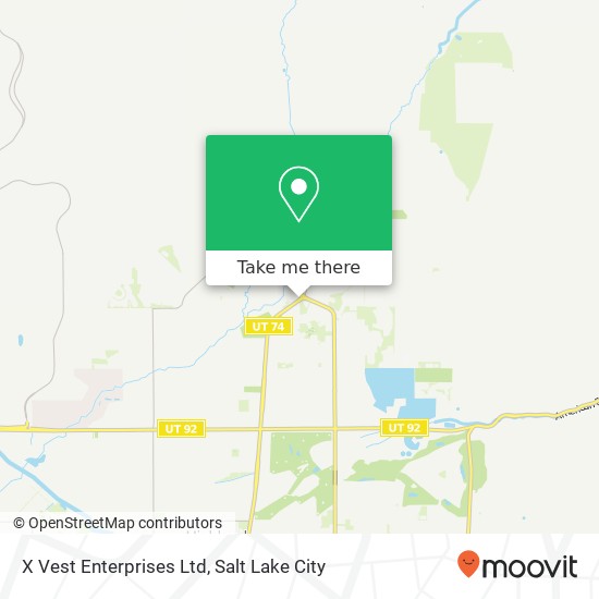 X Vest Enterprises Ltd map