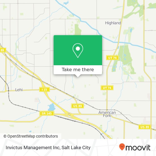Invictus Management Inc map