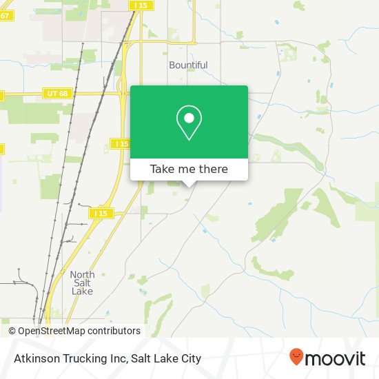 Mapa de Atkinson Trucking Inc