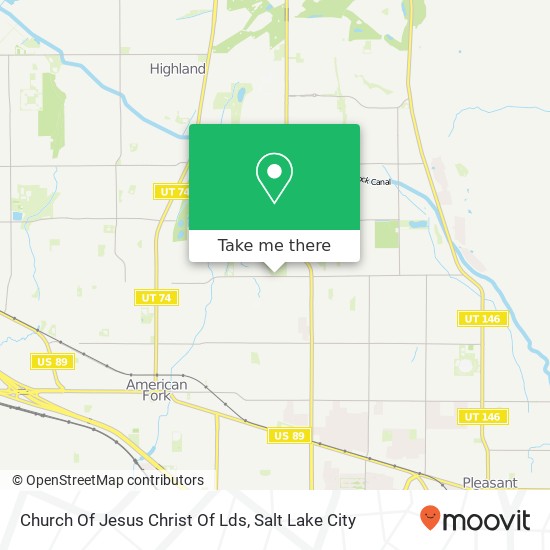 Church Of Jesus Christ Of Lds map