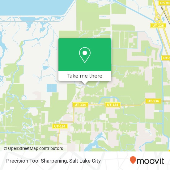 Mapa de Precision Tool Sharpening