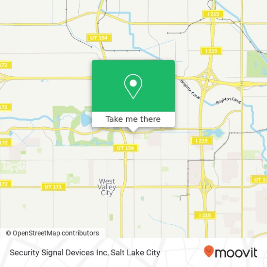 Mapa de Security Signal Devices Inc