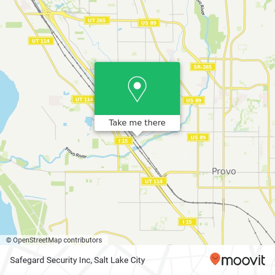 Safegard Security Inc map