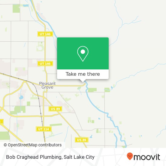 Bob Craghead Plumbing map