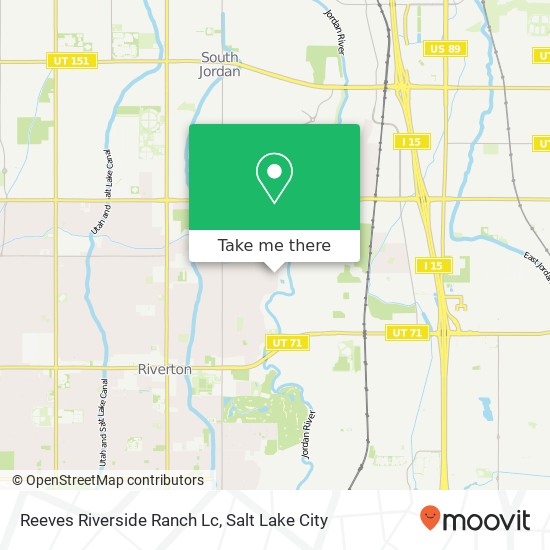 Reeves Riverside Ranch Lc map
