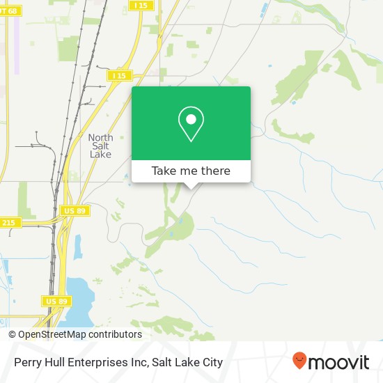 Perry Hull Enterprises Inc map