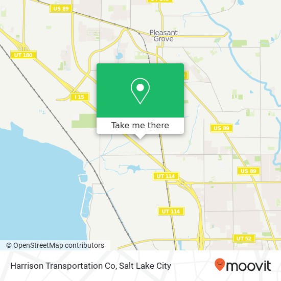 Harrison Transportation Co map
