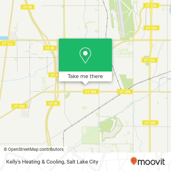 Mapa de Kelly's Heating & Cooling