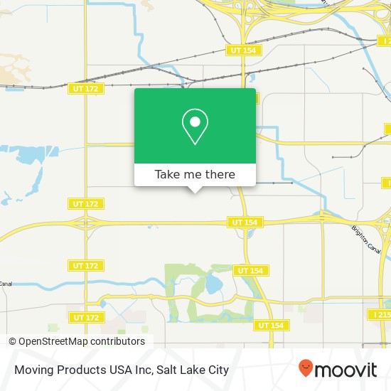 Moving Products USA Inc map