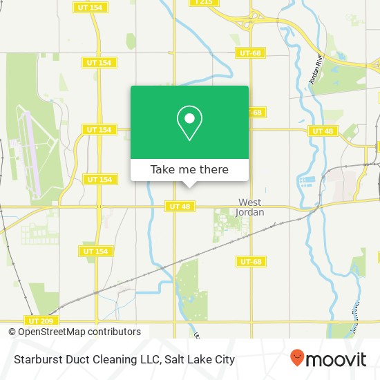Mapa de Starburst Duct Cleaning LLC