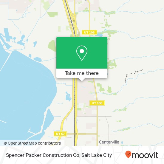 Spencer Packer Construction Co map