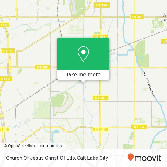 Church Of Jesus Christ Of Lds map