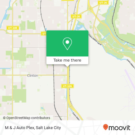 M & J Auto Plex map