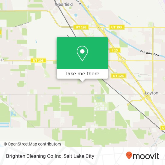 Brighten Cleaning Co Inc map